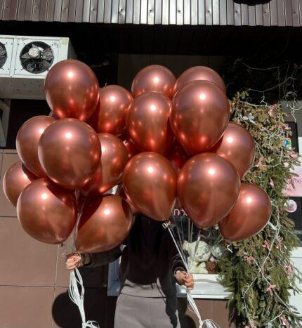 Шар латексный «бронза»🎈