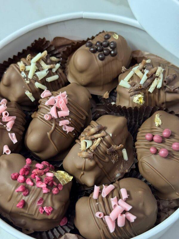 Шайба с финиками в шоколаде🍫