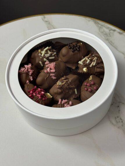 Шайба с финиками в шоколаде🍫