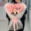 Букет 19 пионовидных роз💗