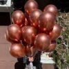 Шар латексный «бронза»🎈