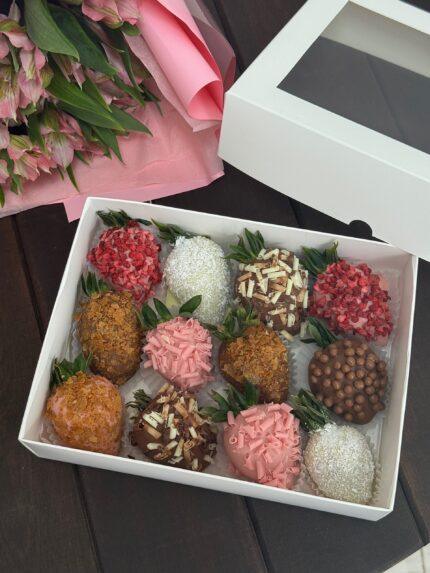 Комбо с букетом-мини💗