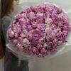 Букет из 81 пиона💗