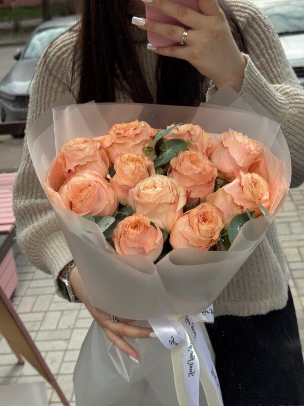 Букет из 11 роз🧡