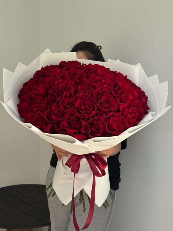 Букет из 31 ажурной розы❤