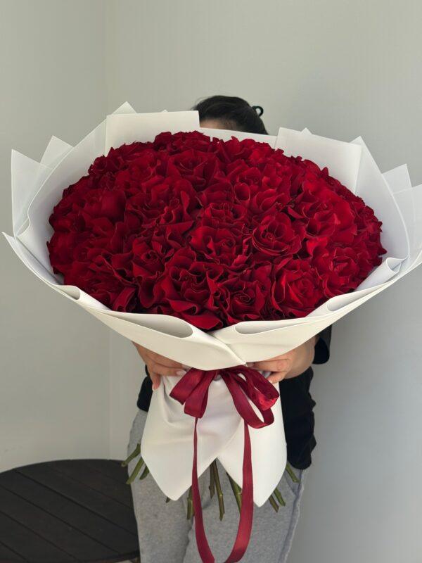 Букет из 31 ажурной розы❤